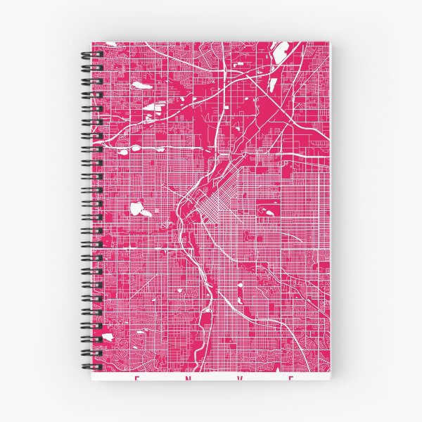 Item preview, DenverDenver map rapsberry designed and sold by mapsart.
