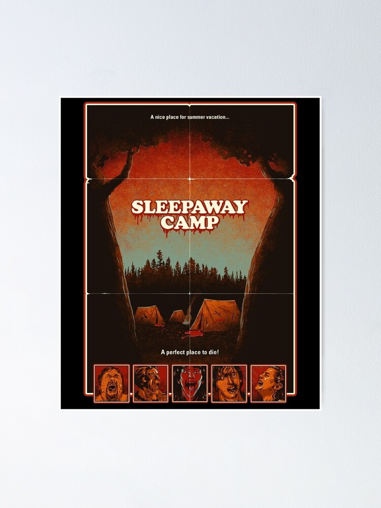 "Sleepaway Camp Limited Edition Poster（1983) ☆VHSGasm Video☆ HORROR