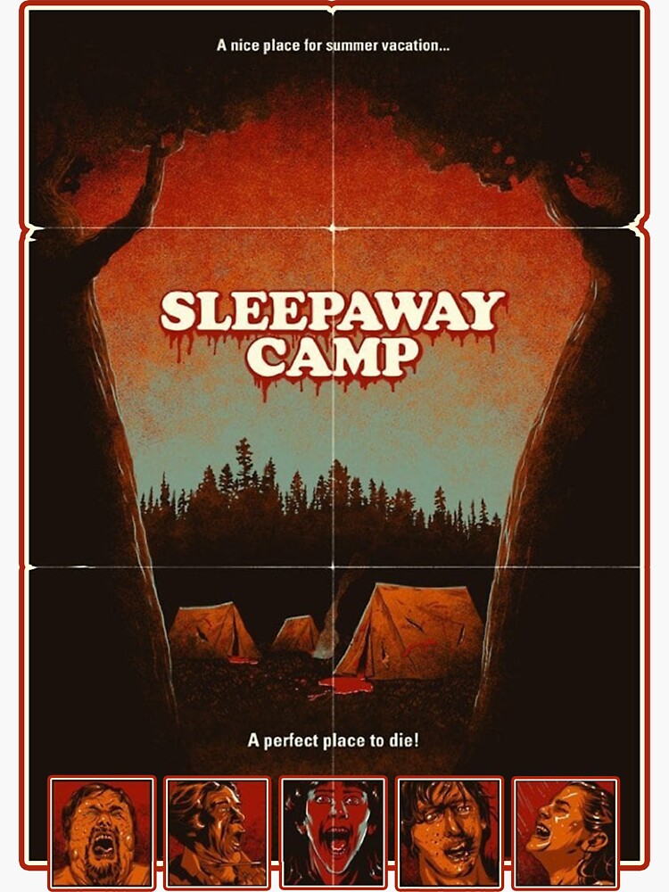 "Sleepaway Camp Limited Edition Poster（1983) ☆VHSGasm Video☆ HORROR