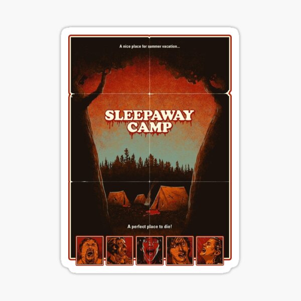 "Sleepaway Camp Limited Edition Poster（1983) ☆VHSGasm Video☆ HORROR