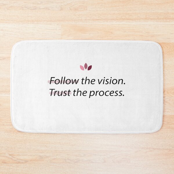 Item preview, Follow the vision, trust the process designed and sold by Beliche.