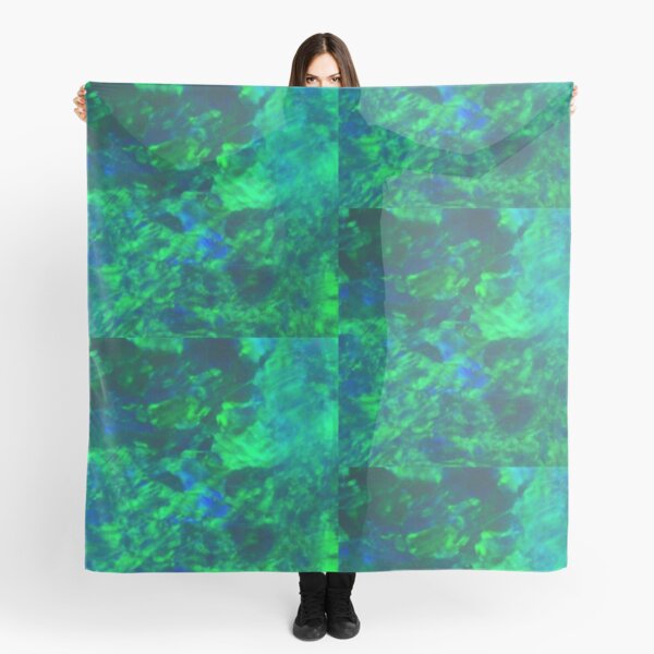 Opal gemstone Scarf