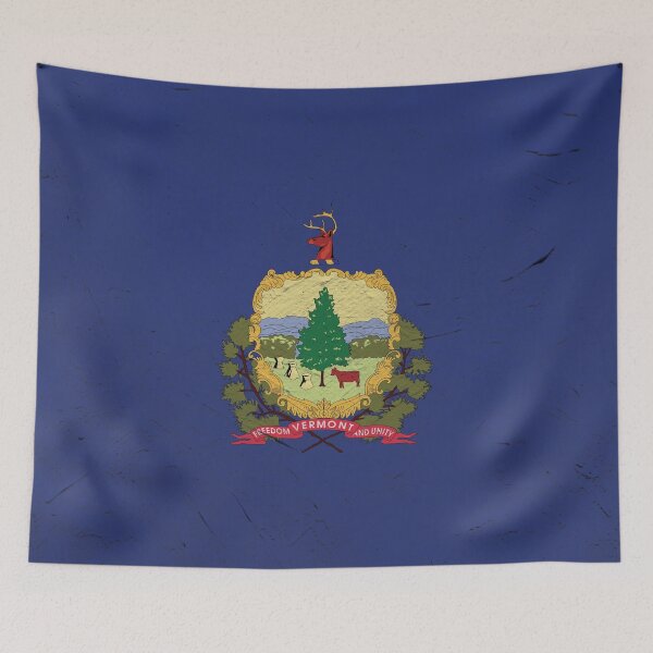 Item preview, Vermont Flag Wall  designed and sold by TRowanDesign.