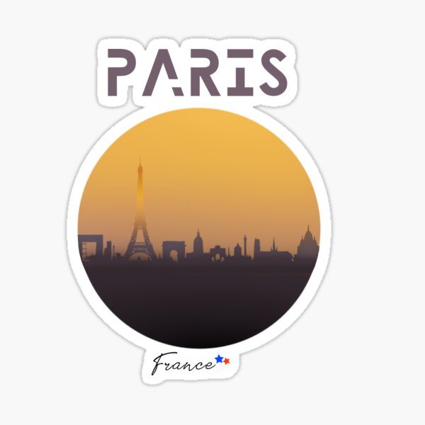 Aperçu de l'œuvre Paris Skyline créée et vendue par MBartistic.