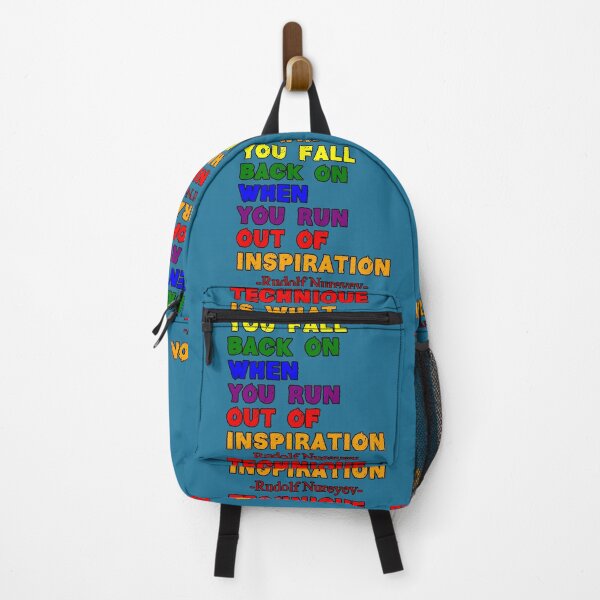 Item preview, Technique is what you fails back on when you run out of Inspiration rudolf Nureyev quotes designed and sold by Feline Rockstars.