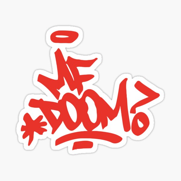 Doom-MF art Sticker