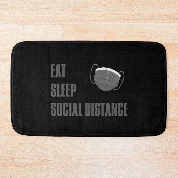 Item preview, Eat Sleep Social Distance designed and sold by kongju.