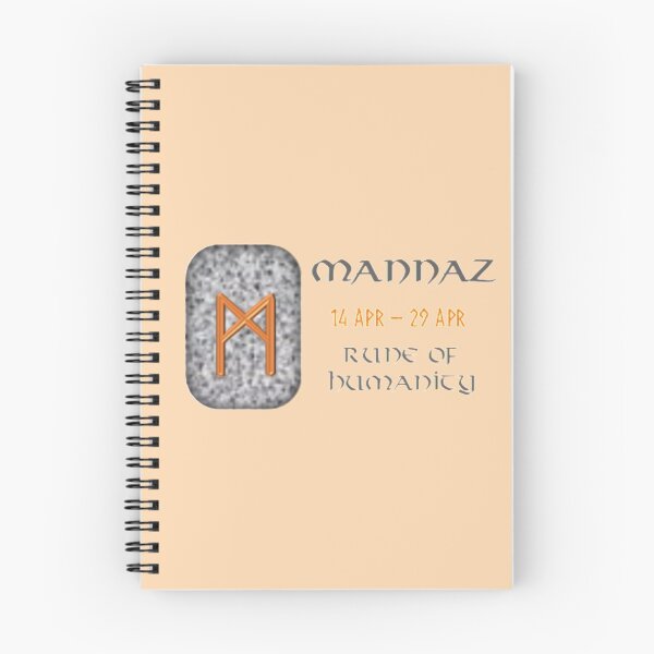 Item preview, Mannaz Rune of Humanity designed and sold by Prints4Pagans.