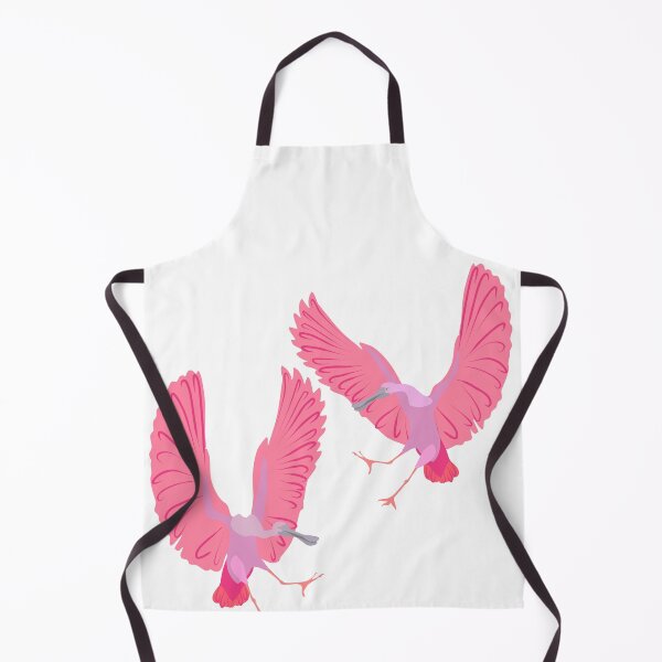 Item preview, Dancing Roseate spoonbills couple designed and sold by orangerinka.