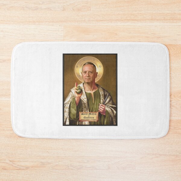 Item preview, Saint Mattis of Quantico, Patron Saint of Chaos designed and sold by UnPEngineer.