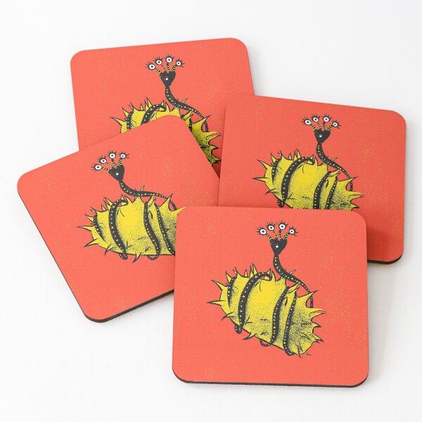 Item preview, Funny Worm And Chestnut Shell Autumn Colors designed and sold by Boriana Giormova.