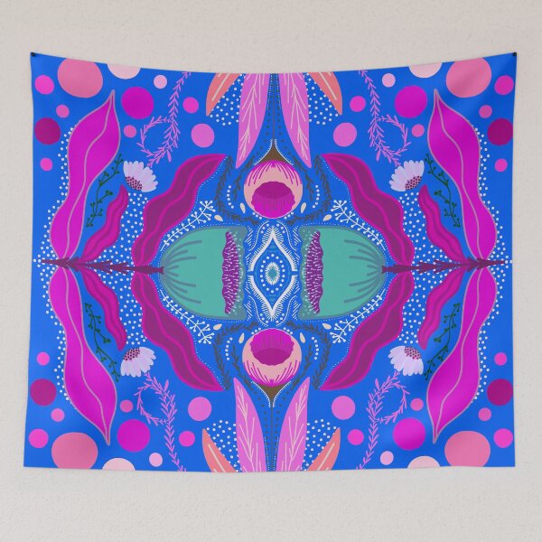 Item preview, Ornamental floral design designed and sold by Kamaloca.