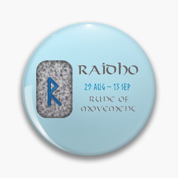 Item preview, Raidho Rune of Movement designed and sold by Prints4Pagans.