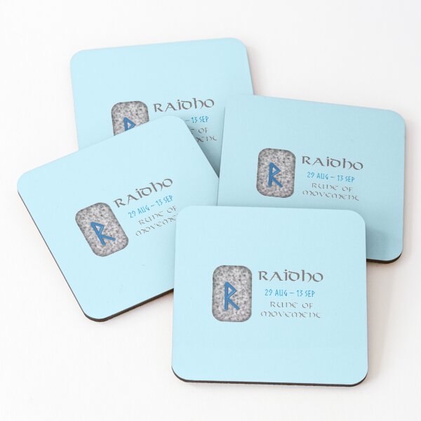 Item preview, Raidho Rune of Movement designed and sold by Prints4Pagans.