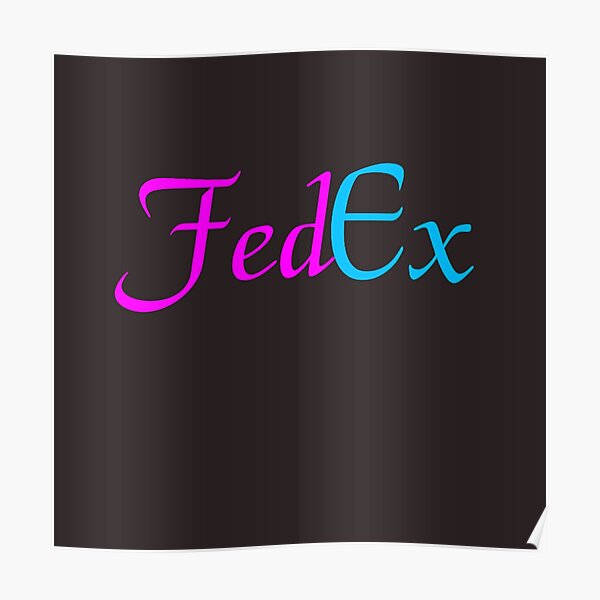 fedex poster sizes