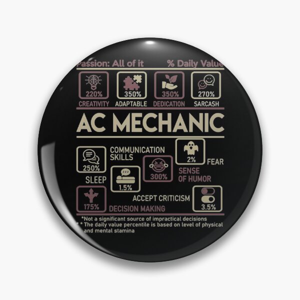 Item preview, Ac Mechanic - Multitasking Daily Value Gift designed and sold by Onebistoer.