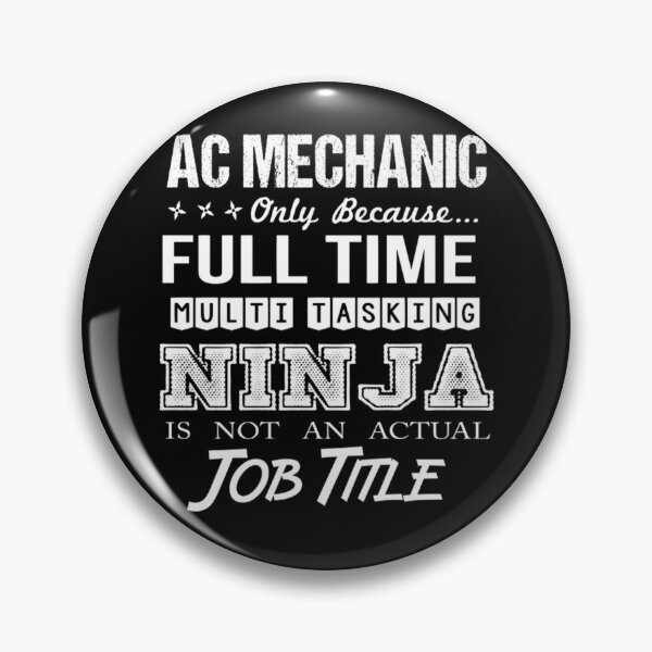 Item preview, Ac Mechanic - Ninja Job Gift Item designed and sold by Onebistoer.