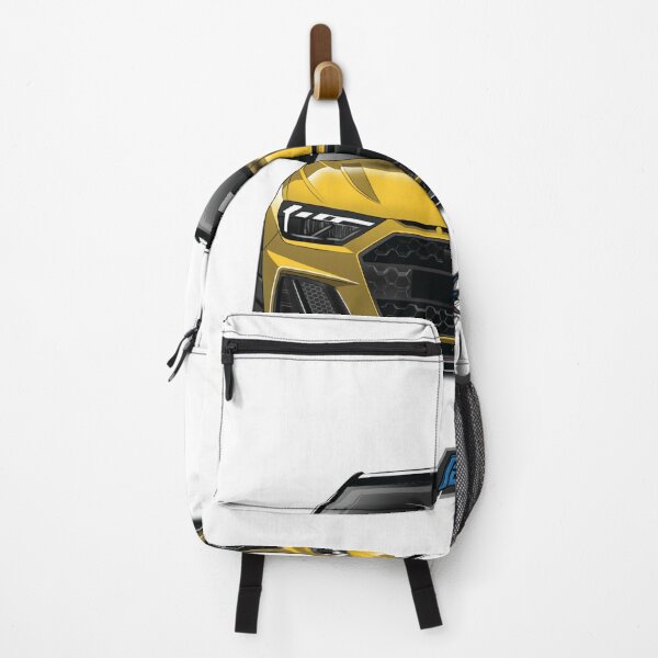 audi a1 yellow Backpack