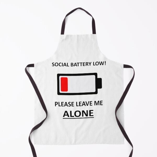 Item preview, Social battery low- every introvert ever. designed and sold by UnPEngineer.