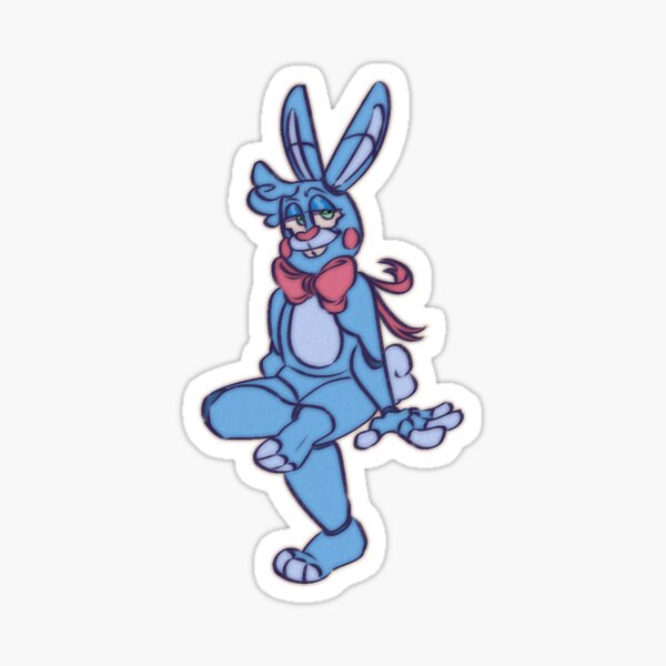 Sticker Design: Fnaf 2 Toy Bonnie! by CandyTime17 -- Fur Affinity [dot] net