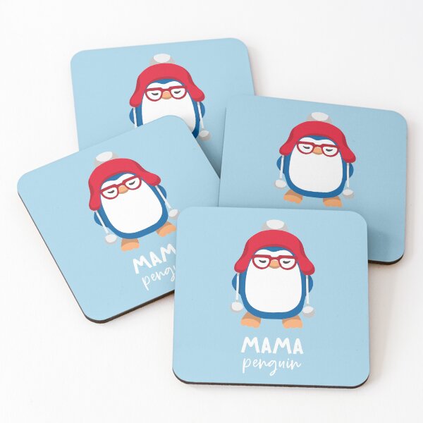 Item preview, Mama Penguin Christmas designed and sold by bohefy.