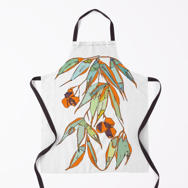 Item preview, Gumnuts and Leaves in Orange designed and sold by HeyMim.