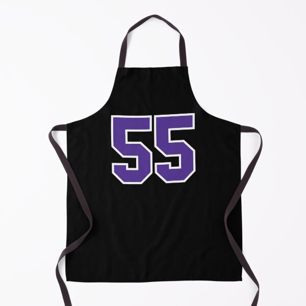 Item preview, Fifty-Five Purple Jersey Number Sports 55 designed and sold by HelloFromAja.