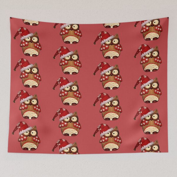 Item preview, Xmas Owl designed and sold by RetroGoodies.