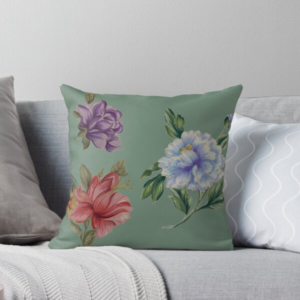 Item preview,  Roses, Red, Blue and Purple designed and sold by Leslie Rogers Todder.