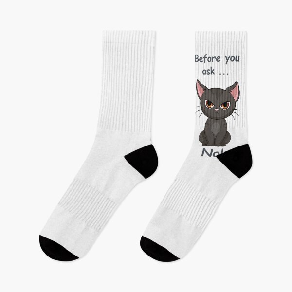 Item preview, Sweet cat Before you ask ... No! designed and sold by blikonie.