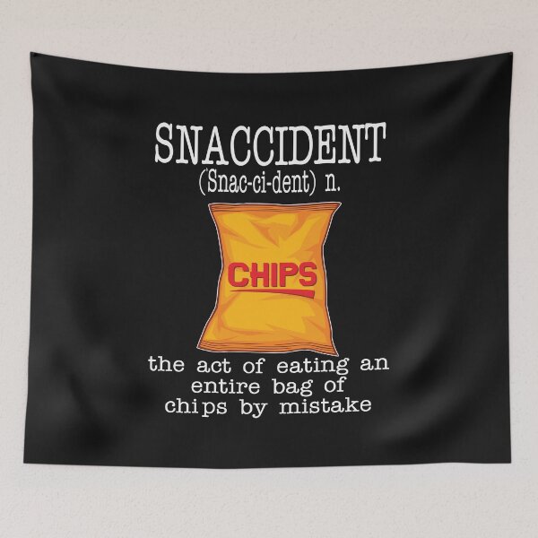 Item preview, Funny Snaccident T-Shirt for Potato Chip Lovers designed and sold by sunnym79.