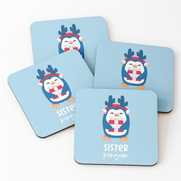 Item preview, Sister Penguin Christmas designed and sold by bohefy.
