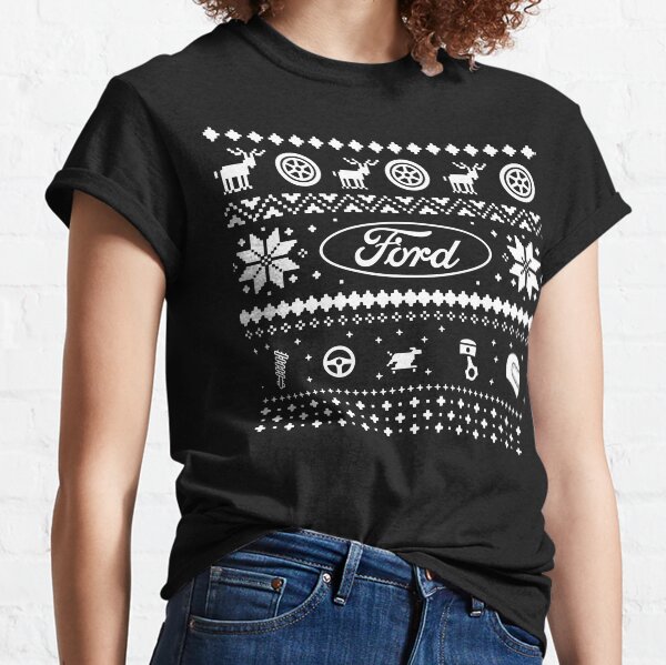 ugly ford XMAS SWEATER USA Classic T-Shirt