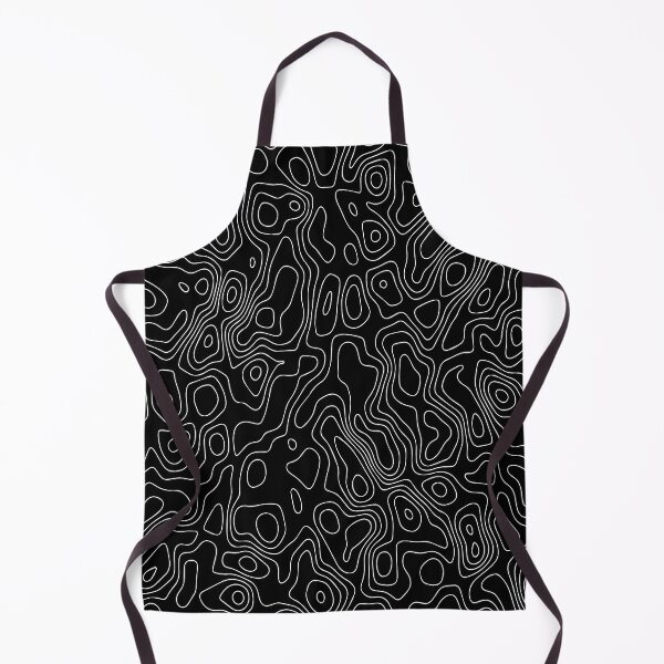 Item preview, Contour map black designed and sold by Makestudio.
