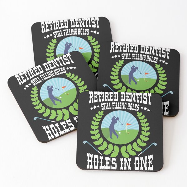 Item preview, Retired Dentist T-Shirt Hole in One Golf Lovers designed and sold by sunnym79.