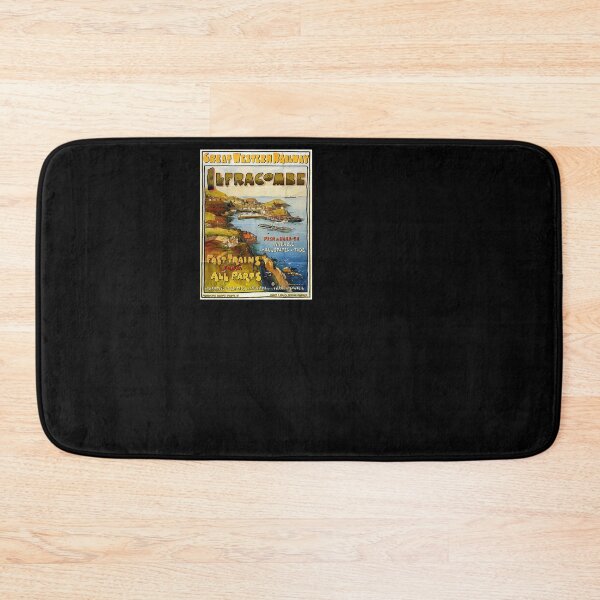 Item preview, retro iconic Ilfracombe designed and sold by CorasPosters.