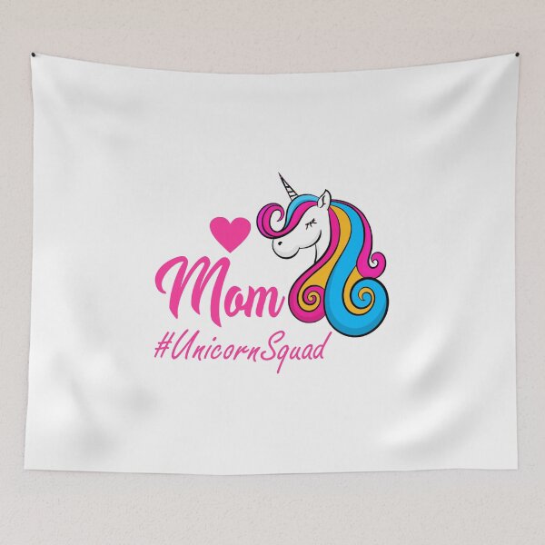Item preview, unicorn squad mom family shirt designed and sold by PUNCH ME IN SHOP.