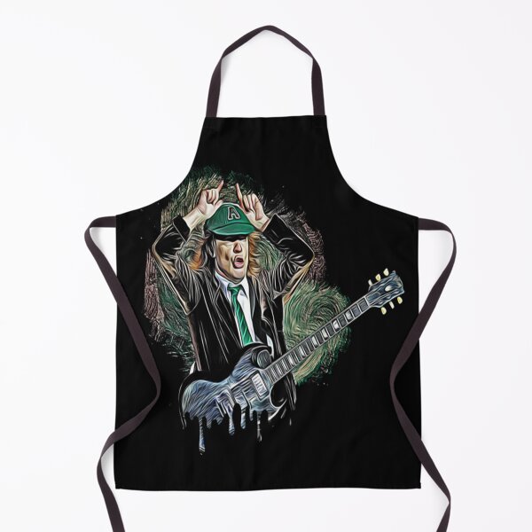 Angus Young von Ac Dc Schürze