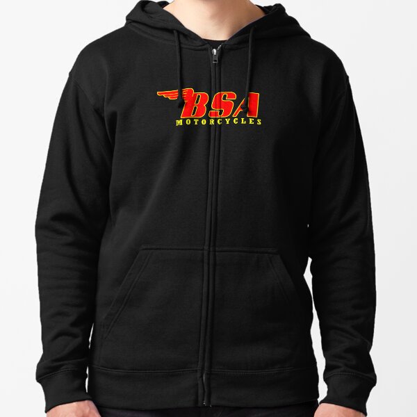 BSA Motorcycles Zipped Hoodie