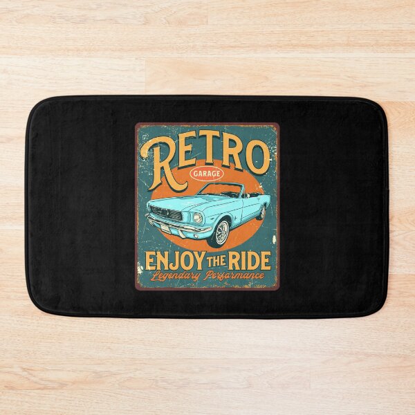 Item preview, Enjoy The Ride Retro Garage designed and sold by Vector Scout Lab.