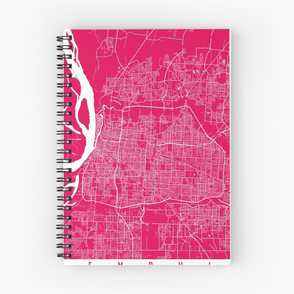 Item preview, Memphis map rapsberry designed and sold by mapsart.