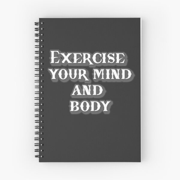 Item preview, Exercise your mind and body designed and sold by Inspiring Strokes.