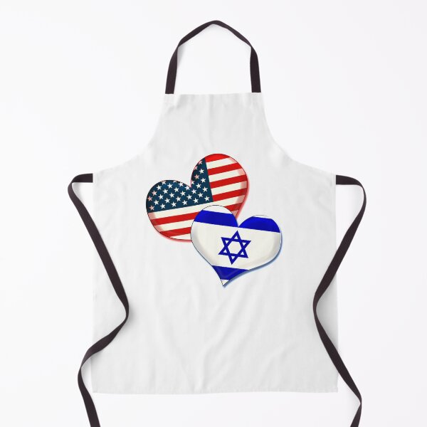 Item preview, USA and Israel hearts designed and sold by Gaspar Avila.