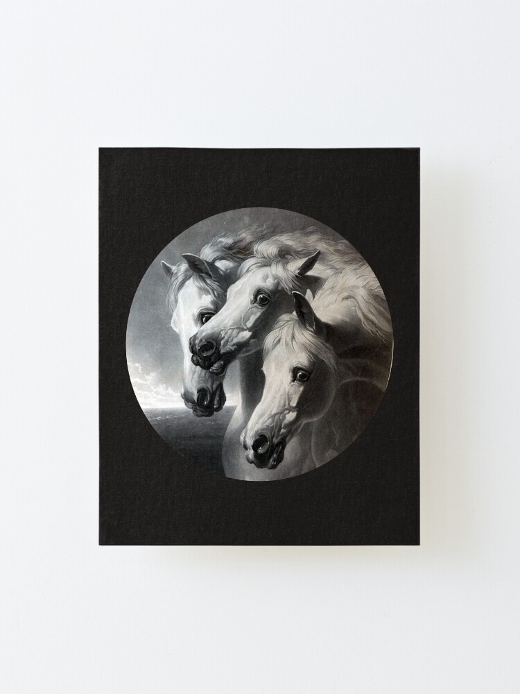 Alternate view of The Pharaoh's Horses Mounted Print