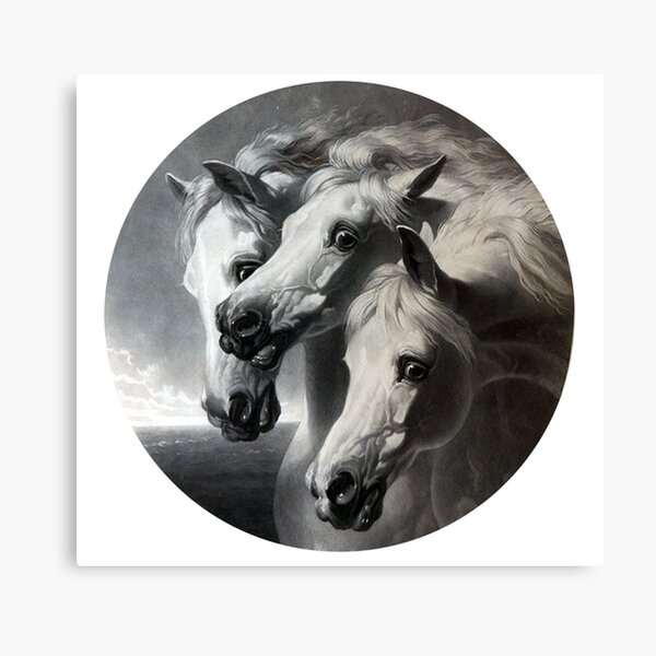 Vista previa del artículo con la obra «Los caballos del faraón», diseñado y vendido por Ginny Luttrell.