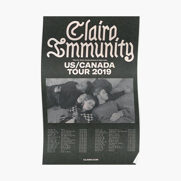 gira de clairo Póster