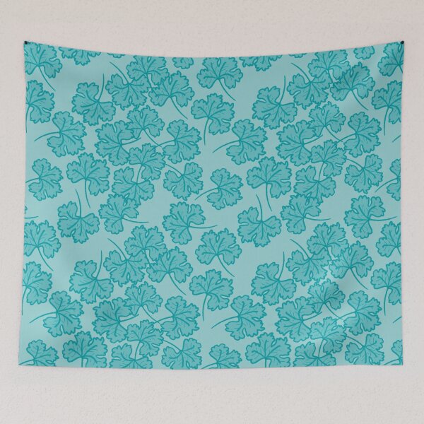 Item preview, Pelargonium, teal designed and sold by radiosilenceD.