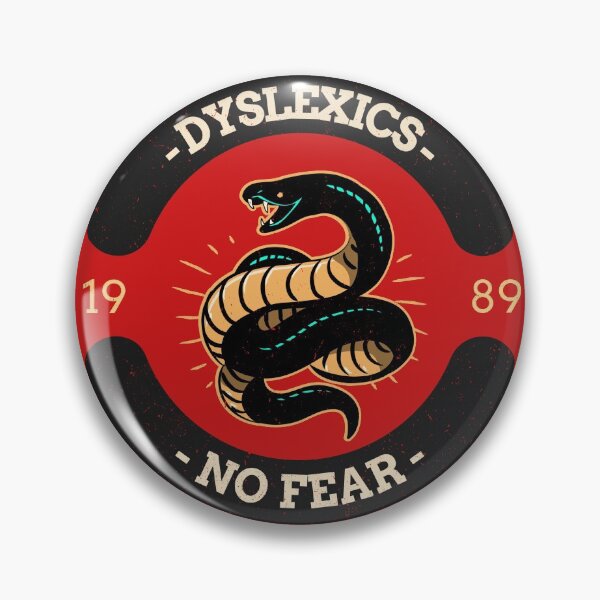 Item preview, Dyslexics NO FEAR The Dyslexic Club NOV 2020 designed and sold by domdjs4239.