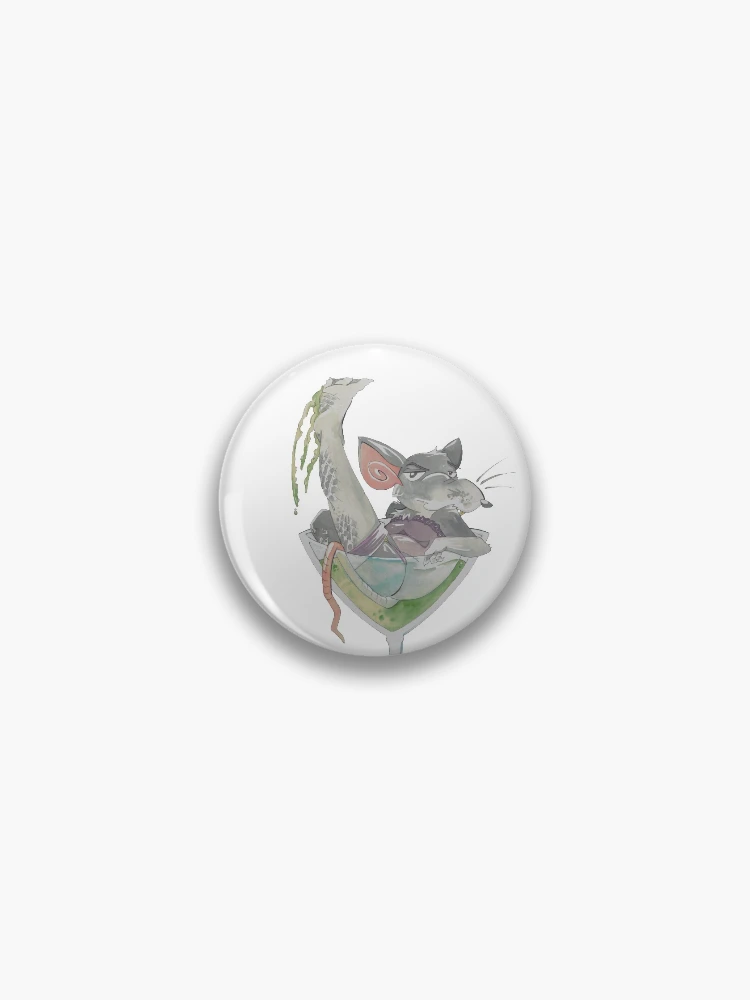 Thumbnail 1 of 3, Pin, Ratfoodz 'Rattini by RatzDesign designed and sold by RatzDesigns.