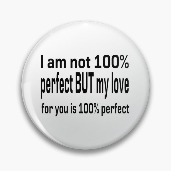 Item preview, I am not 100% perfect designed and sold by Nurul Hoda.
